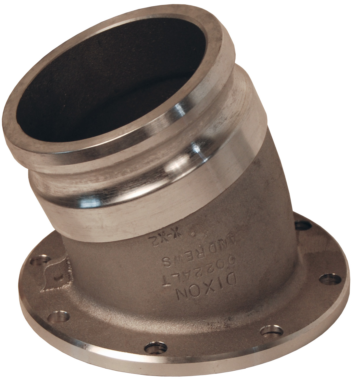 CAM & GROOVE 22½° ADAPTER X TTMA FLANGE
